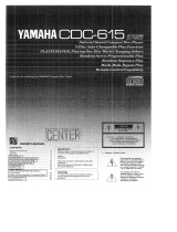 Yamaha CDC-615 Návod k obsluze