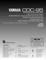 Yamaha CDC-95 Uživatelský manuál