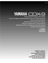 Yamaha CDX-9 Uživatelský manuál