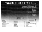 Yamaha CDX-900U Návod k obsluze
