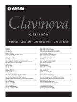 Yamaha Clavinova CGP-1000 list