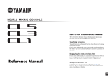 Yamaha CL5/CL3/CL1 V1.5 Uživatelský manuál