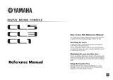 Yamaha CL1 Uživatelský manuál