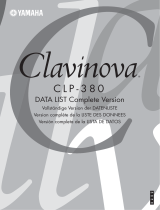 Yamaha Clavinova CLP-380 list