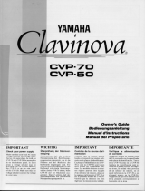 Yamaha Clavinova CVP-70 Návod k obsluze