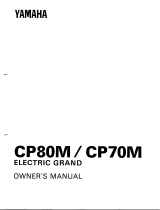Yamaha CP80M Návod k obsluze