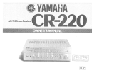 Yamaha K-220 Návod k obsluze