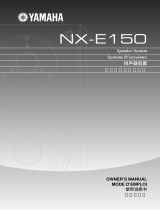 Yamaha NX-E150 Návod k obsluze