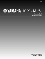 Yamaha KX-M5 Návod k obsluze
