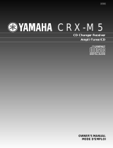 Yamaha CRX-M5 Uživatelský manuál