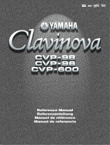 Yamaha CVP-600 Uživatelský manuál