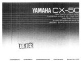 Yamaha CX-50 Návod k obsluze
