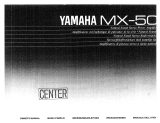 Yamaha MX-50 Návod k obsluze