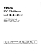 Yamaha D1030 Návod k obsluze
