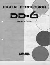 Yamaha DD-6 Návod k obsluze