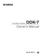 Yamaha DDK-7 Návod k obsluze