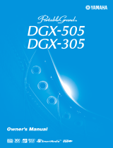 Yamaha DGX-305 Uživatelský manuál