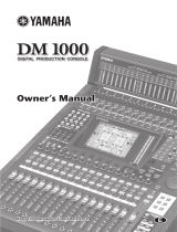 Yamaha DM1000 Návod k obsluze