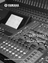 Yamaha DM2000 Návod k obsluze