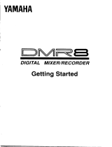 Yamaha DMR8 Uživatelská příručka