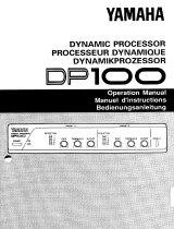 Yamaha DP100 Návod k obsluze