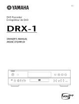 Yamaha DRX-1 Uživatelský manuál