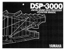 Yamaha DSP-3000 Návod k obsluze