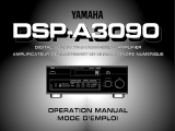Yamaha DSP-A3090 Uživatelský manuál