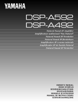Yamaha DSP-A592 Návod k obsluze