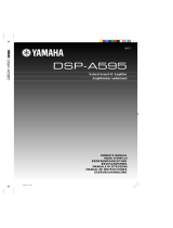 Yamaha DSP-A595 Uživatelský manuál