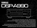 Yamaha DSP-A990 Uživatelský manuál