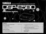 Yamaha 580 Návod k obsluze