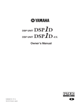 Yamaha DSP1D Návod k obsluze