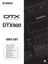 Yamaha DTX900 list