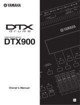 Yamaha DTX-900 Návod k obsluze