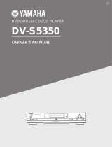 Yamaha DV-S5350 Uživatelský manuál