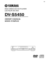 Yamaha DV-S5450 Návod k obsluze