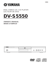 Yamaha DV-S5550 Návod k obsluze