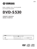Yamaha DVD-S530 Návod k obsluze