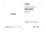 Yamaha DVD-S657 Návod k obsluze