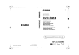 Yamaha DVD-S663 Návod k obsluze