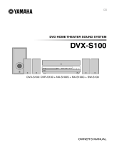 Yamaha NX-S100S Uživatelský manuál