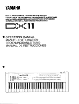 Yamaha DX11 Návod k obsluze