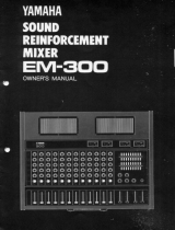 Yamaha EM-300 Návod k obsluze