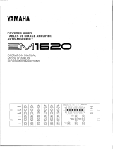 Yamaha EM1620 Návod k obsluze