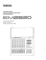 Yamaha EM2820 Návod k obsluze