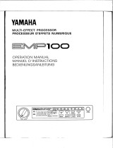 Yamaha EMP100 Návod k obsluze