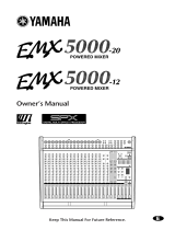 Yamaha EMX5000-12 Uživatelský manuál