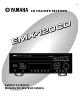 Yamaha EMX120CD Uživatelský manuál