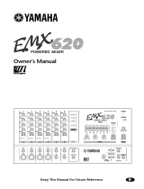 Yamaha EMX620 Uživatelský manuál